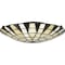 Quoizel Legend 2-Light Matte Black Flush Mount TF5618MBK - alternate 3